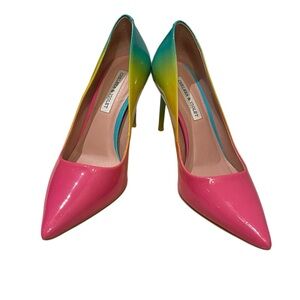 Chelsea & Violet Carre Rainbow Heel Women's Shoe - 7.5